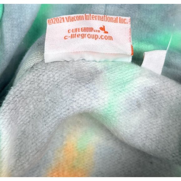 Nickelodeon Tie Dye Mens Medium Pullover Hoodie Sweatshirt Catdog Ren & Stimpy - Picture 5 of 12